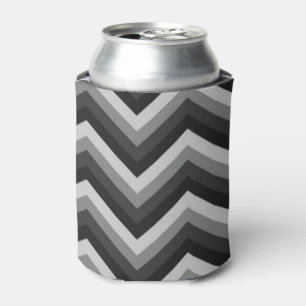 Porta-lata Padrão Retro Zig Zag Chevron