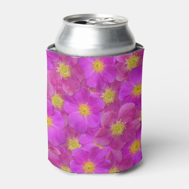 Porta-lata Padrão Selvagem de Rosa (Can Front)