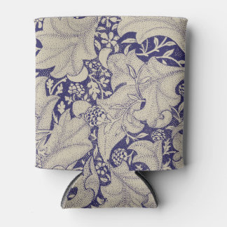 Porta-lata Padrão Wallflower Azul Antigo de William Morris