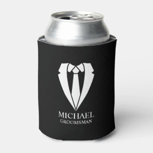 Porta-lata Padrinhos de casamento personalizados de ninar e g