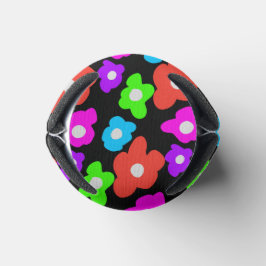 Porta-lata Padrões de cor do orgulho do arco-íris preto retrô