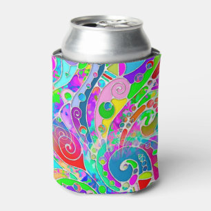 Porta-lata Padrões De Mão E Digitalmente Pintados Artigo 22º