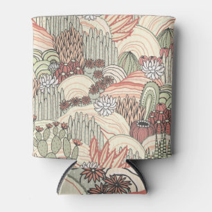 Porta-lata Padrões de Paisagem Exterior dos Êxitos Cactos