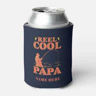Porta-lata Pai de pesca Reel Legal Dia de os pais Papa