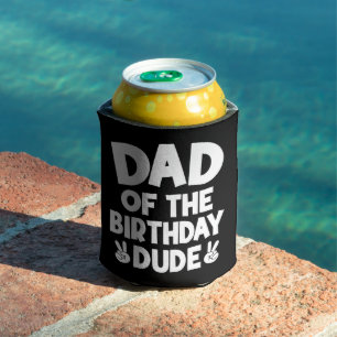 Porta-lata Pai do Cara do Aniversário Casual Piada de Anivers