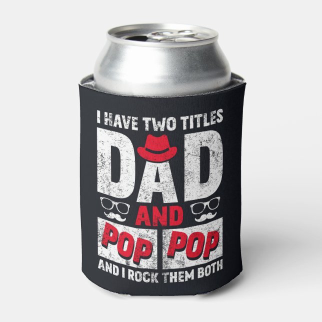 Porta-lata Pai e Pop Pop de resfriamento (Can Front)