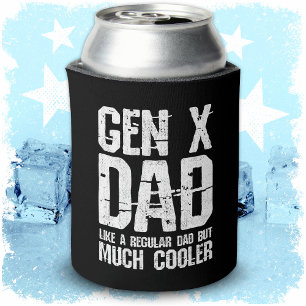 Porta-lata Pai Geração X Gen Xer Pai 60s 70s Pai 80s Gen X