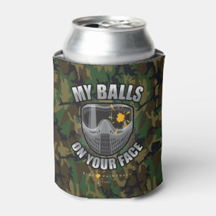 Porta-lata Paintball em sua cara