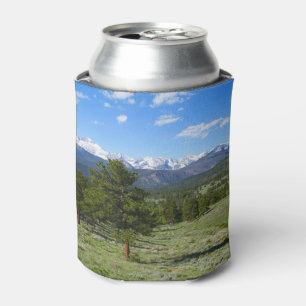 Porta-lata Paisagem Cênica da Vista da Montanha Rochosa
