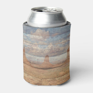 Porta-lata Paisagem Desértica Contrafortes de Arenito e Céu C