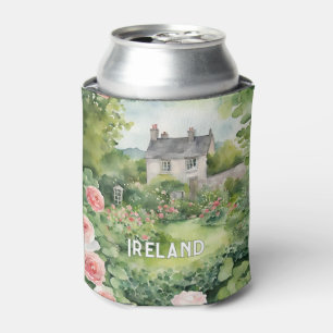 Porta-lata Paisagem Verde Rosa Irlanda