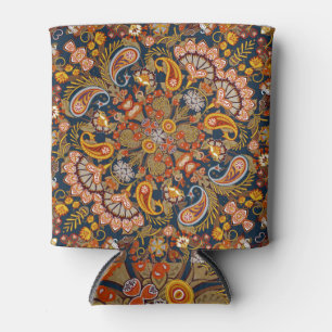 Porta-lata Paisley Bandana Silk Neck Scarf