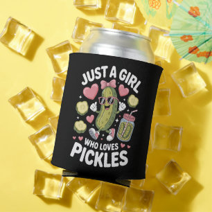 Porta-lata Paixão por Picles Apenas Uma Garota Que Ama Picles