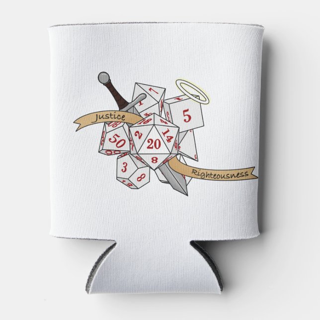 Porta-lata Paladin Dice Design (Frente)