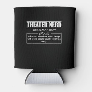 Porta-lata Palco de definição de Nerd atriz Acionador de tamp