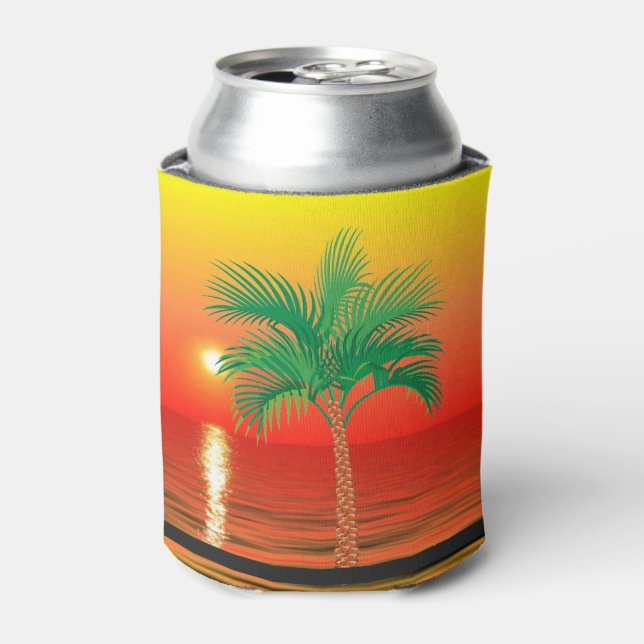 Porta-lata Palm Tree Can Cooler (Can Front)