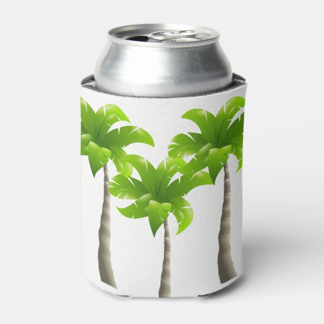 Porta-lata Palm Trees Personalizadas Podem Resfriar (Can Front)