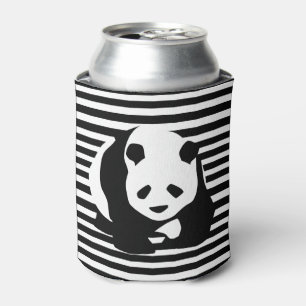 Porta-lata Panda gigante e listras