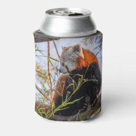 Porta-lata Panda vermelha