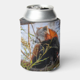 Porta-lata Panda vermelha