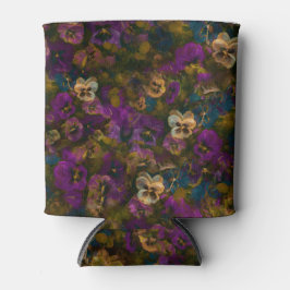 Porta-lata Pansies [gold edition] by Jason Street