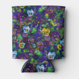 Porta-lata Pansies [purple edition] by Jason Street