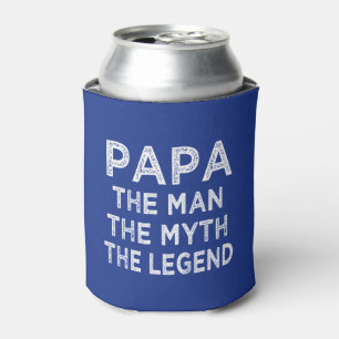 Porta-lata Papá o homem o mito o refrigerador engraçado da