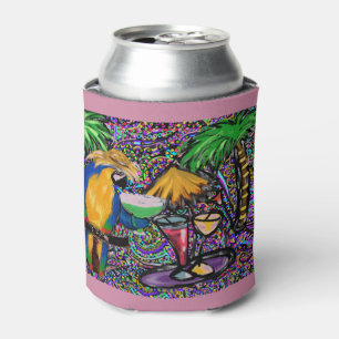 Porta-lata Papagaio da Festa na Praia