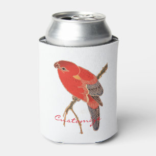 Porta-lata Papagaio vermelho tropical Thunder_Cove