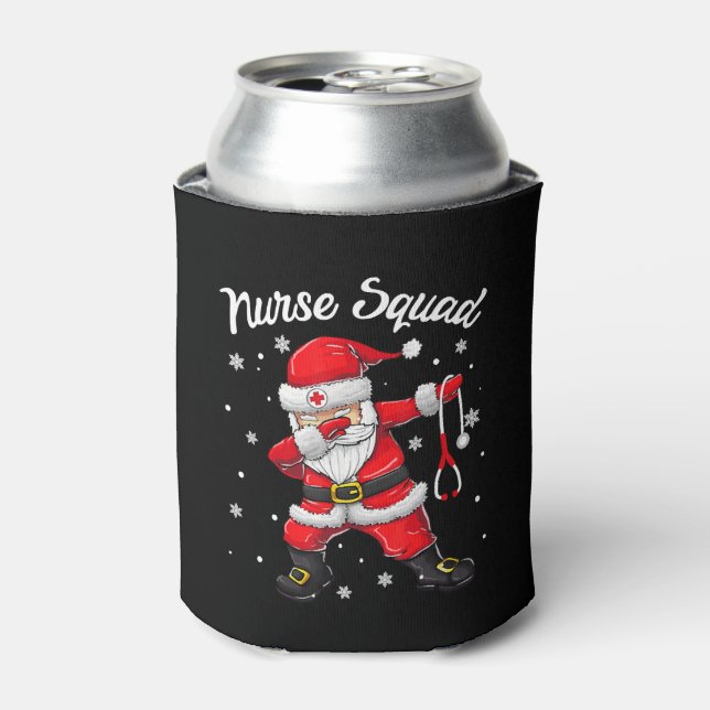 Porta-lata Papais noeis De Batida De Escrupula De Natal (Can Front)