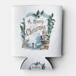 Porta-lata Papais noeis de Natal