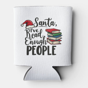 Porta-lata Papais noeis que li o suficiente do Natal do Pesso