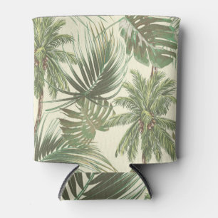 Porta-lata Papel de parede de folhas tropicais