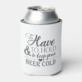 Porta-lata Para Ter Que Guardar O Casamento Frio Da Cerveja
