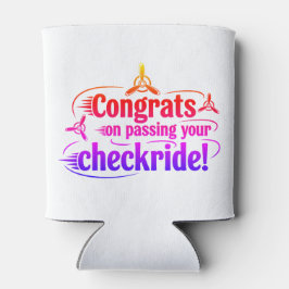 Porta-lata Parabéns por passar na sua checkride!