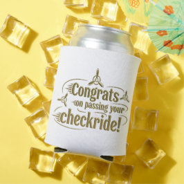 Porta-lata Parabéns por passar na sua checkride!