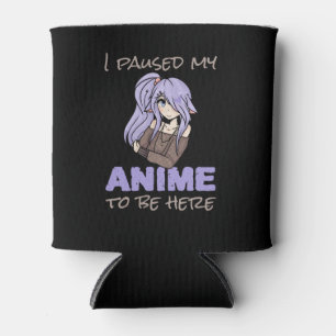 Porta-lata Parei Meu Anime Para Estar Aqui Animação Otaku Jap