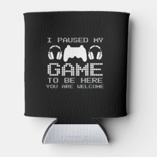 Porta-lata Parei Meu Jogo Para Ficar Aqui Engraçado Com Jogo