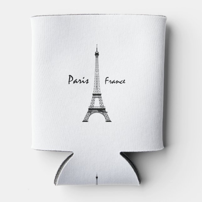 Porta-lata Paris França Torre Eiffel (Frente)