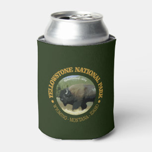 Porta-lata Parque nacional de Yellowstone (bisonte)