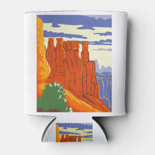 Porta-lata Parque Nacional do Bryce Canyon, em Paunsaugunt Pl