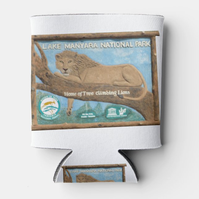 Porta-lata Parque Nacional do Lago Manyara (Frente)