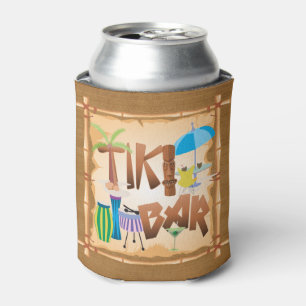 Porta-lata Partido do Bar Retro Tiki