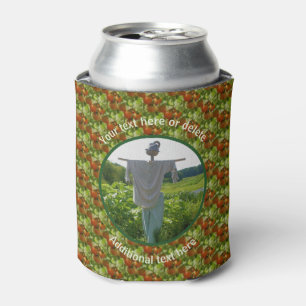 Porta-lata Partido Personalizado do Espantalho do Jardim da F
