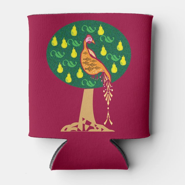Porta-lata Partridge in a pear tree (Frente)