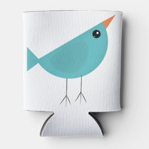 Porta-lata Pássaro azul-bonito