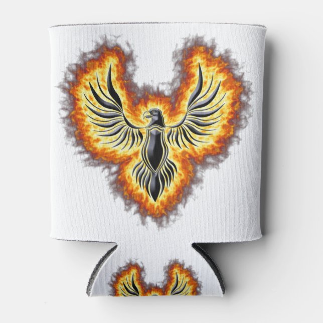 Porta-lata pássaro de fogo (Frente)