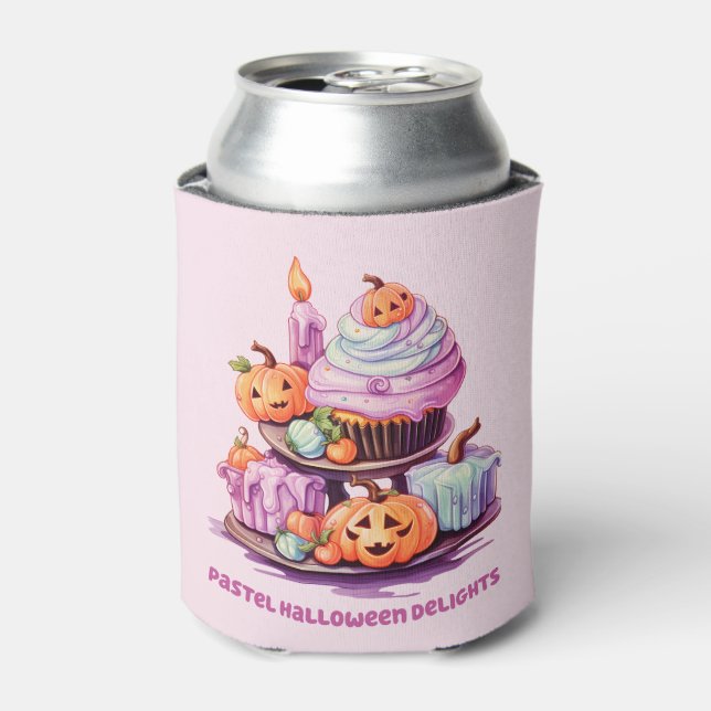 Porta-lata Pastel Halloween Delights (Can Front)