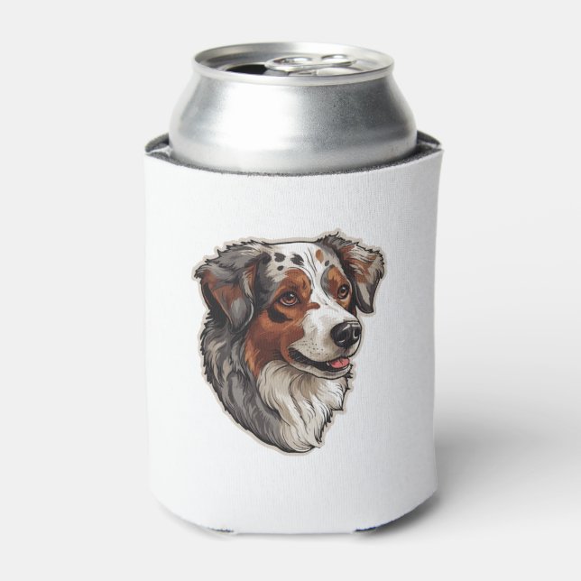 Porta-lata Pastor australiano Cão 1 (Can Front)