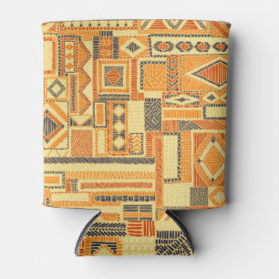 Porta-lata Patchwork da Boêmia bordada - padrão perfeito